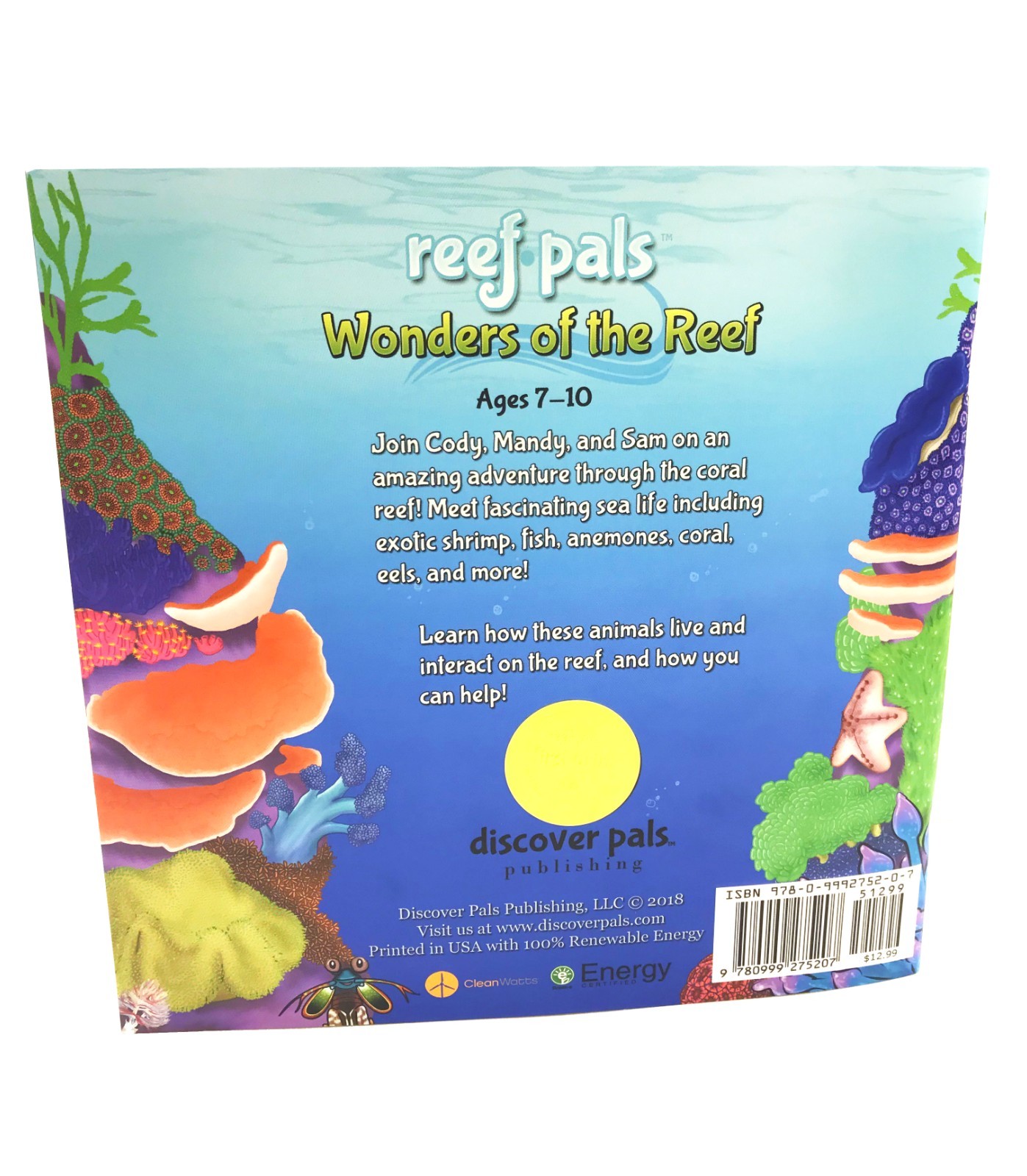Reef Pals: Wonders of the Reef – NEW – Ocean Sea Coral Reef Kids Children&rsquo;s Book