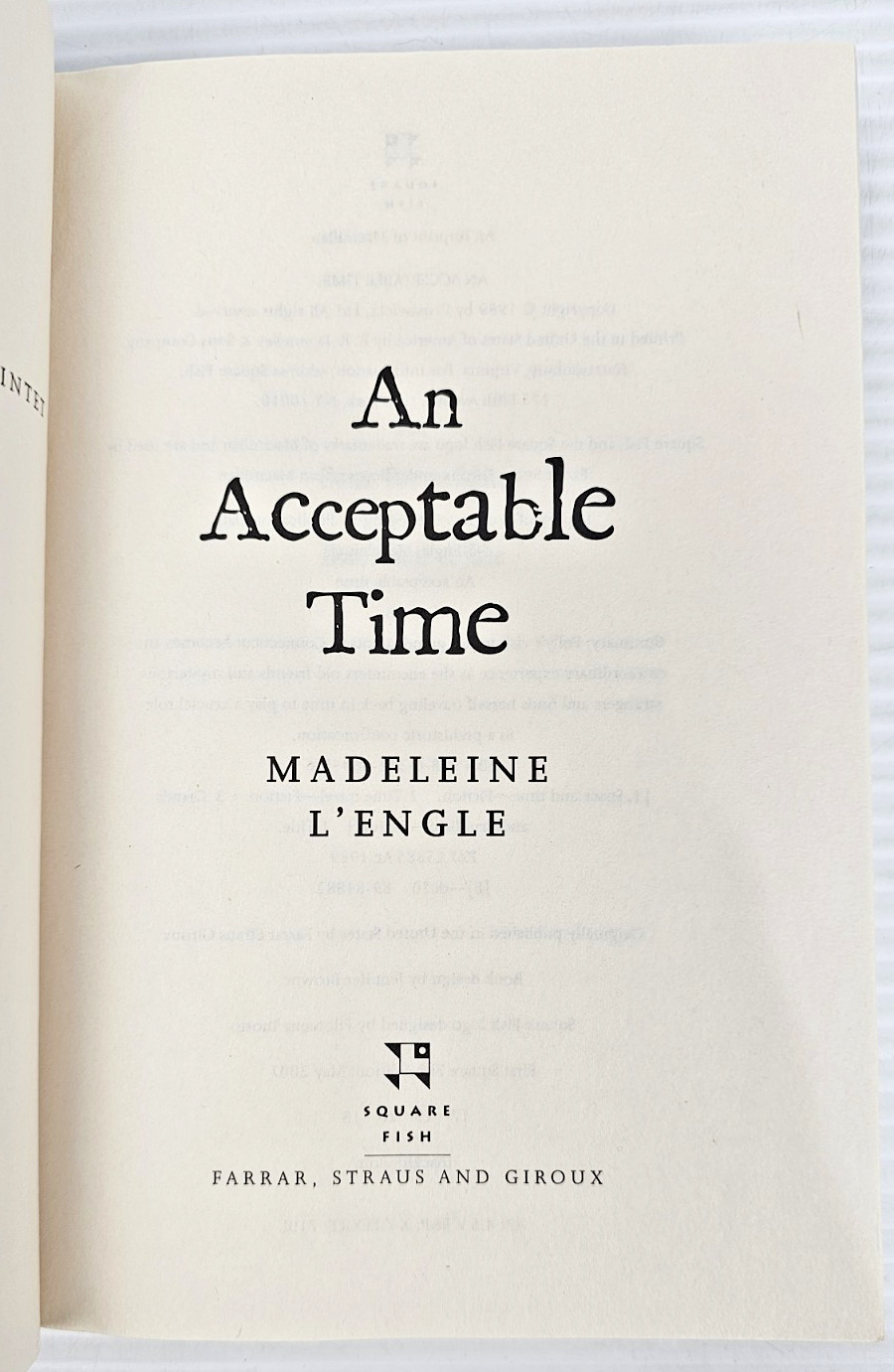 Madeleine L&rsquo;Engle Book Set Wrinkle In Time, Swiftly Tilting Planet, Many Waters+