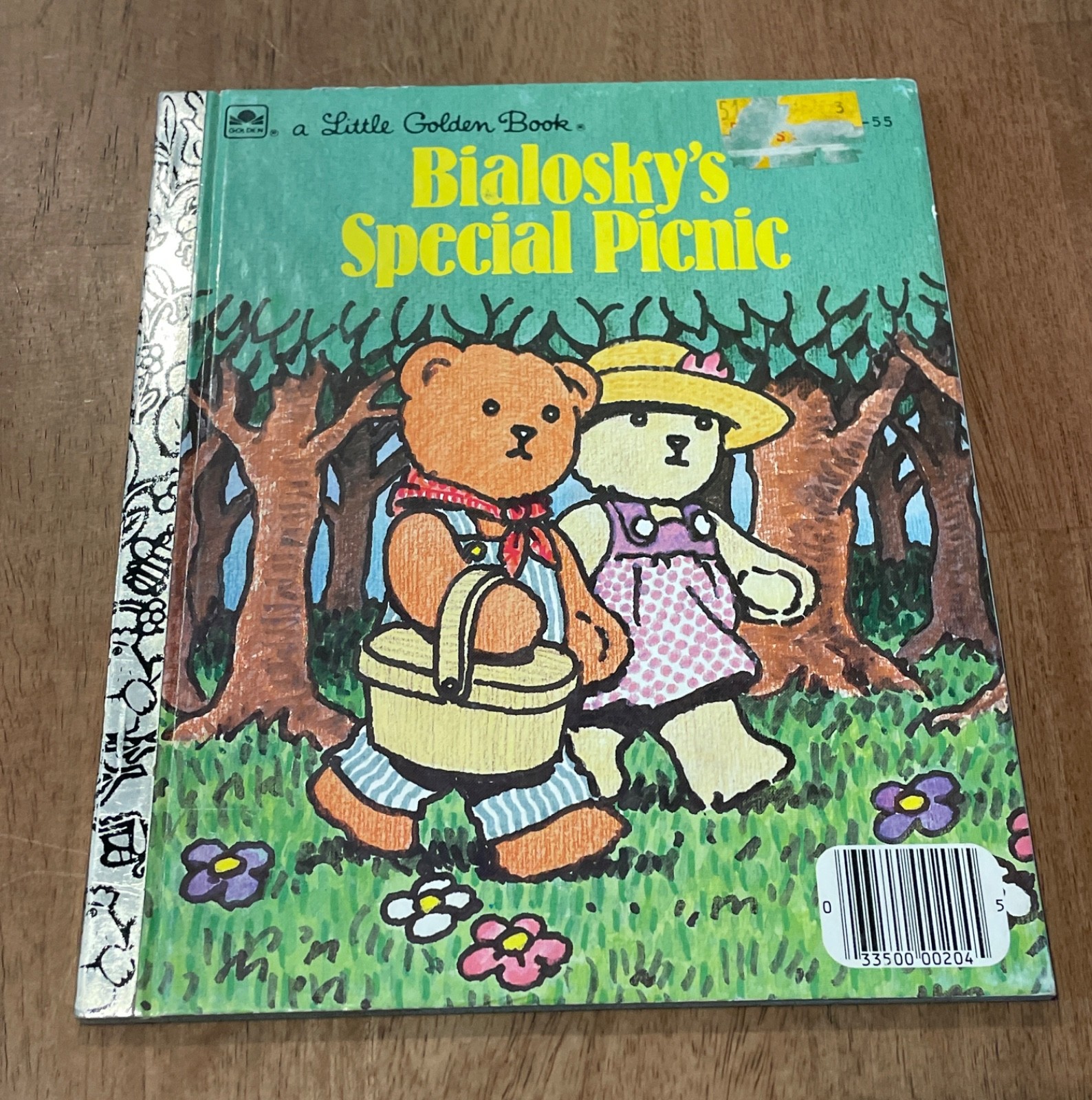 Bialosky&rsquo;s Special Picnic Little Golden Book 1985 Leslie McGuire Jerry Joyner
