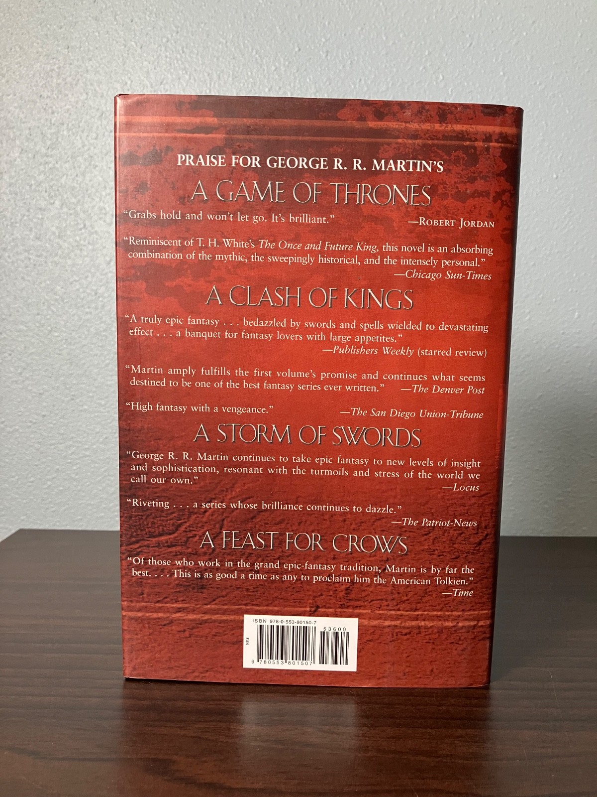 George R R Martin Game of Thrones Books 1-5, Hardcover