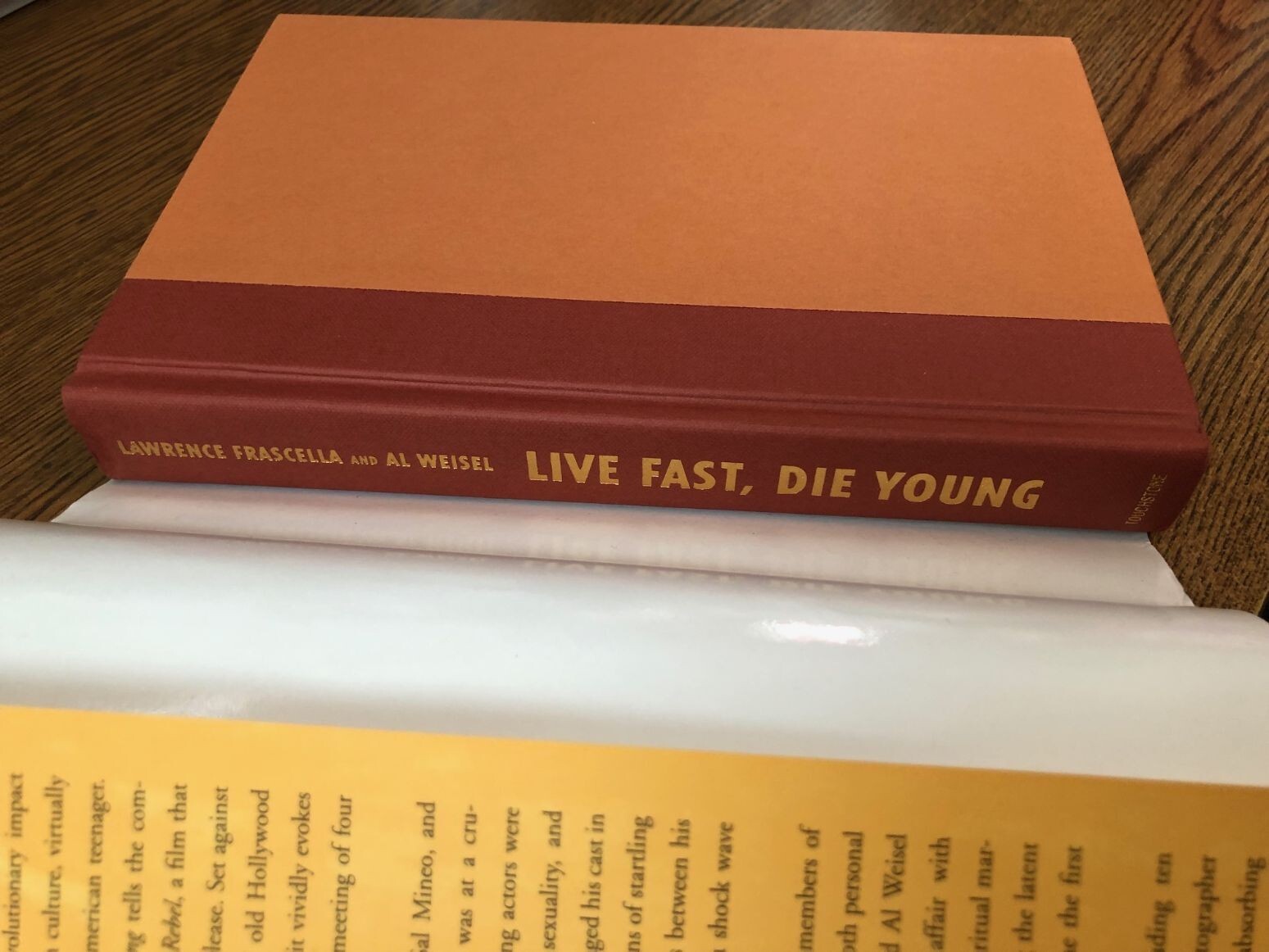 James Dean Live Fast, Die Young:Making Rebel Without a Cause HC Book New