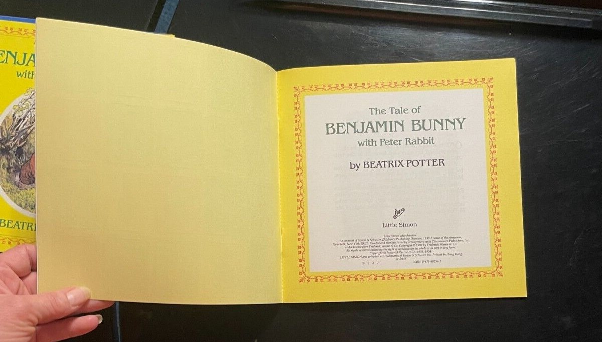 The Tale of Benjamin Bunny with Peter Rabbit. I don&rsquo;t sell anything for less $1