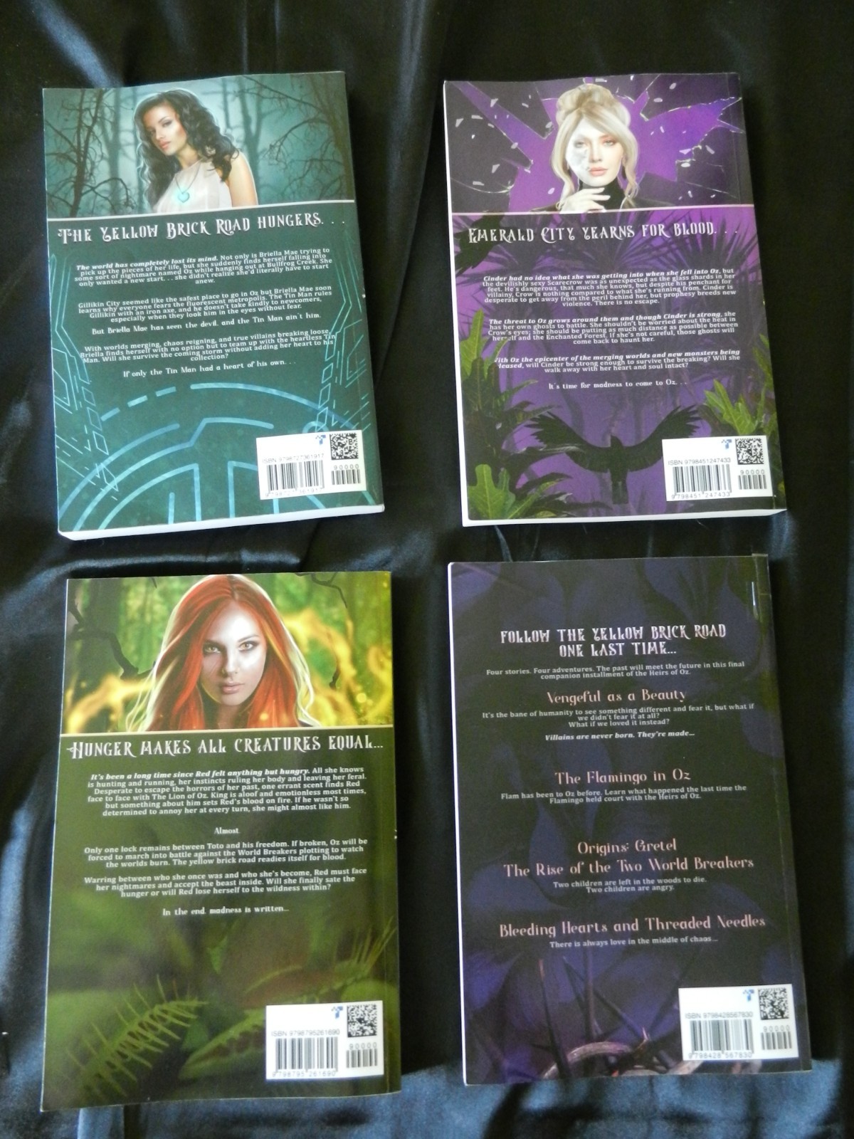 Complete (4) Book Series « Heirs of Oz » by Kendra Moreno