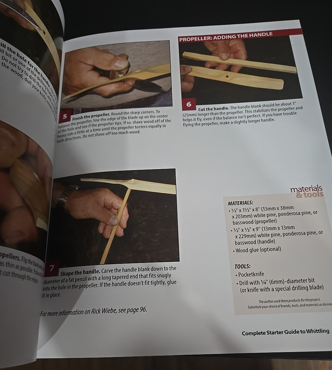 Complete Starter Guide to Whittling : 24 Easy Projects You Can Make in a Weekend
