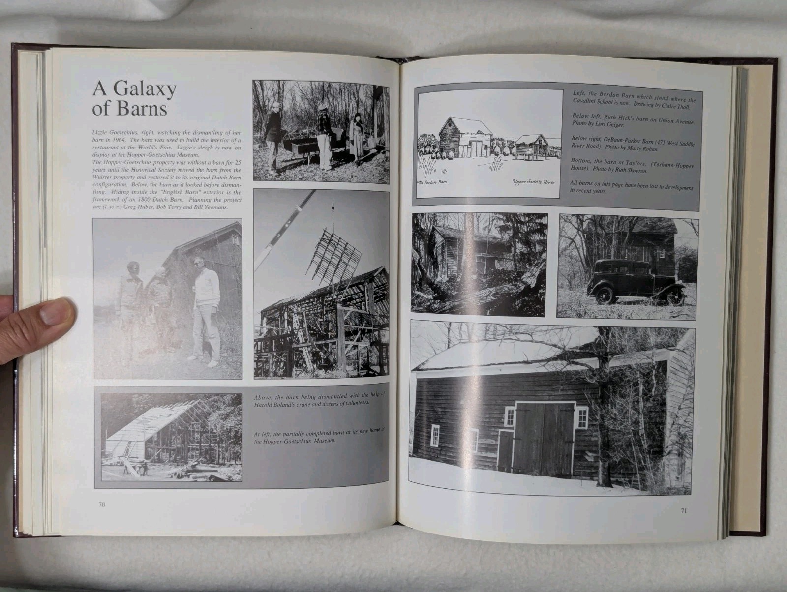 SIGNED Bill Yeomans The Lore of Upper Saddle River 1994 Centennial Hardcover