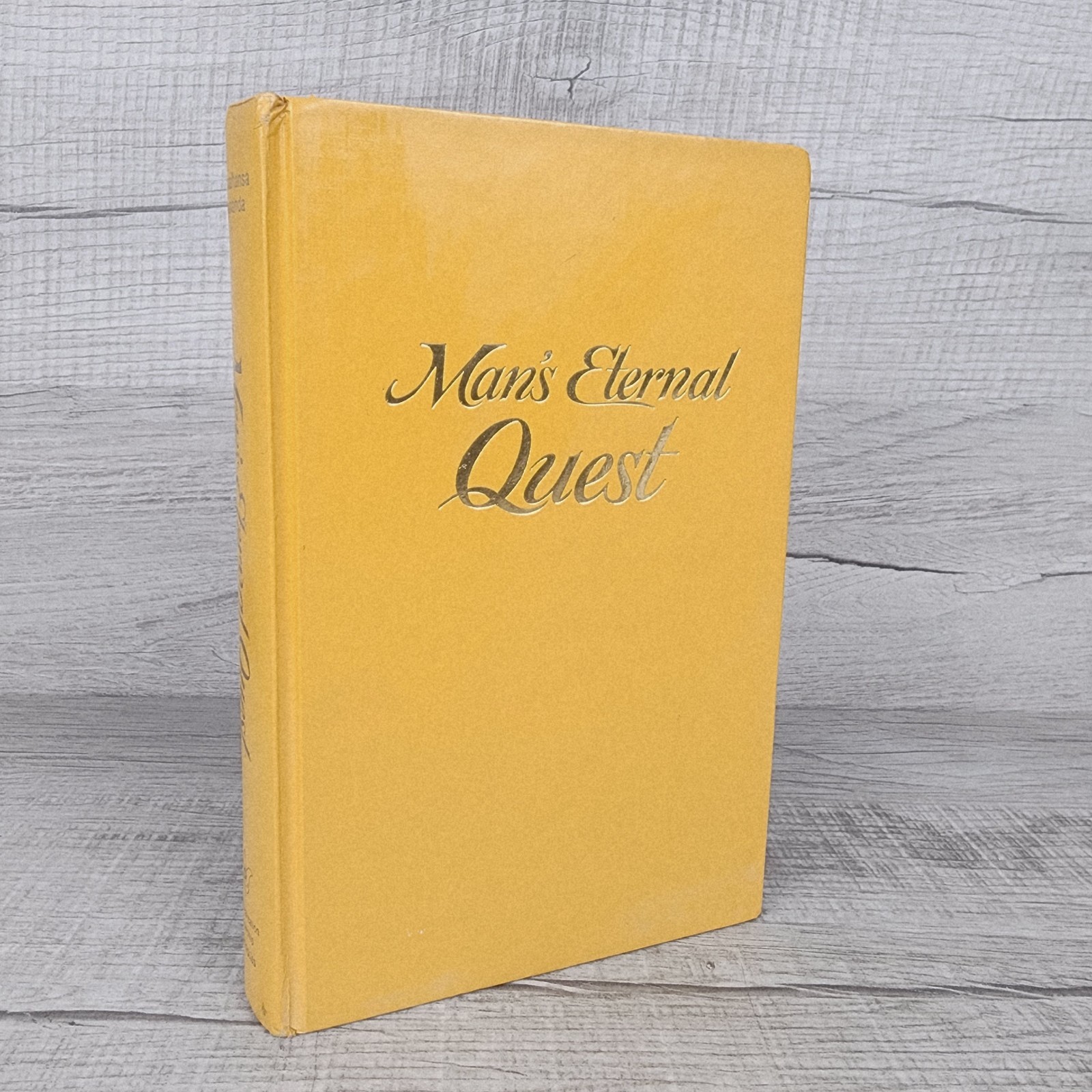 Man&rsquo;s Eternal Quest HC by Paramahansa Yogananda 1975 Self Realization Fellowship
