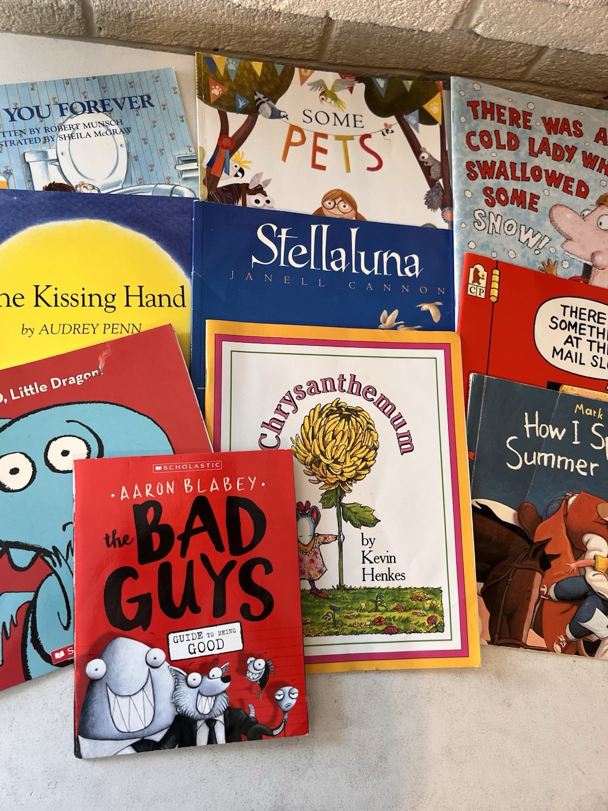 Picture Book Lot of 10 Books Children&rsquo;s Kids Toddler Daycare Live You Forever