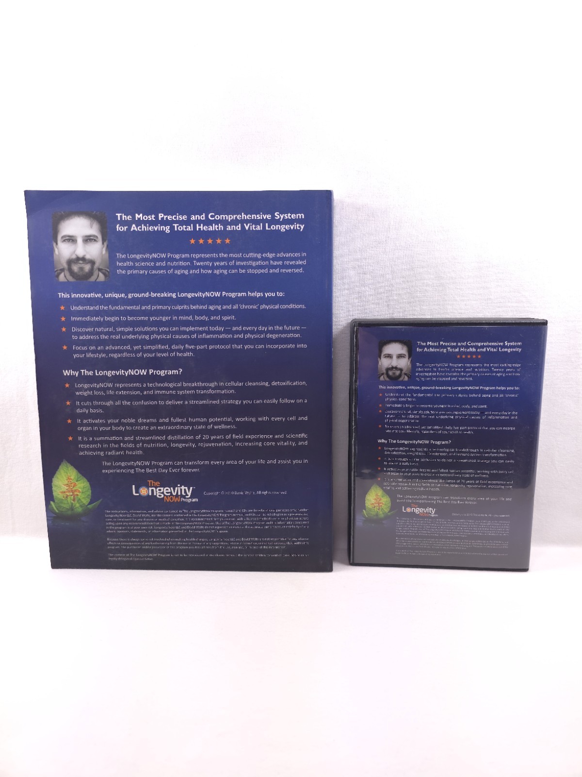 David Wolfe&rsquo;s The Longevity Now Program Manual & 9 CD Set 2010