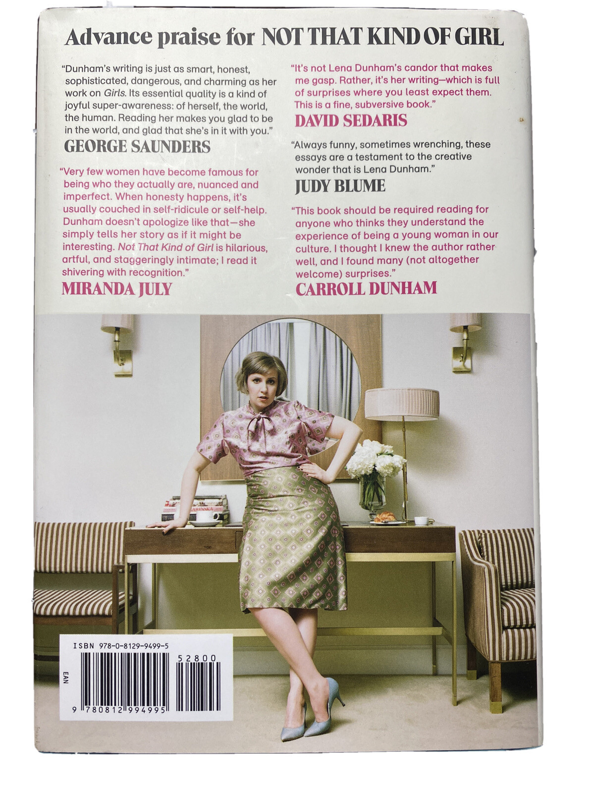 Not That Kind of Girl: A Young Woman Tells You What She&rsquo;s « Learned » Lena Dunham