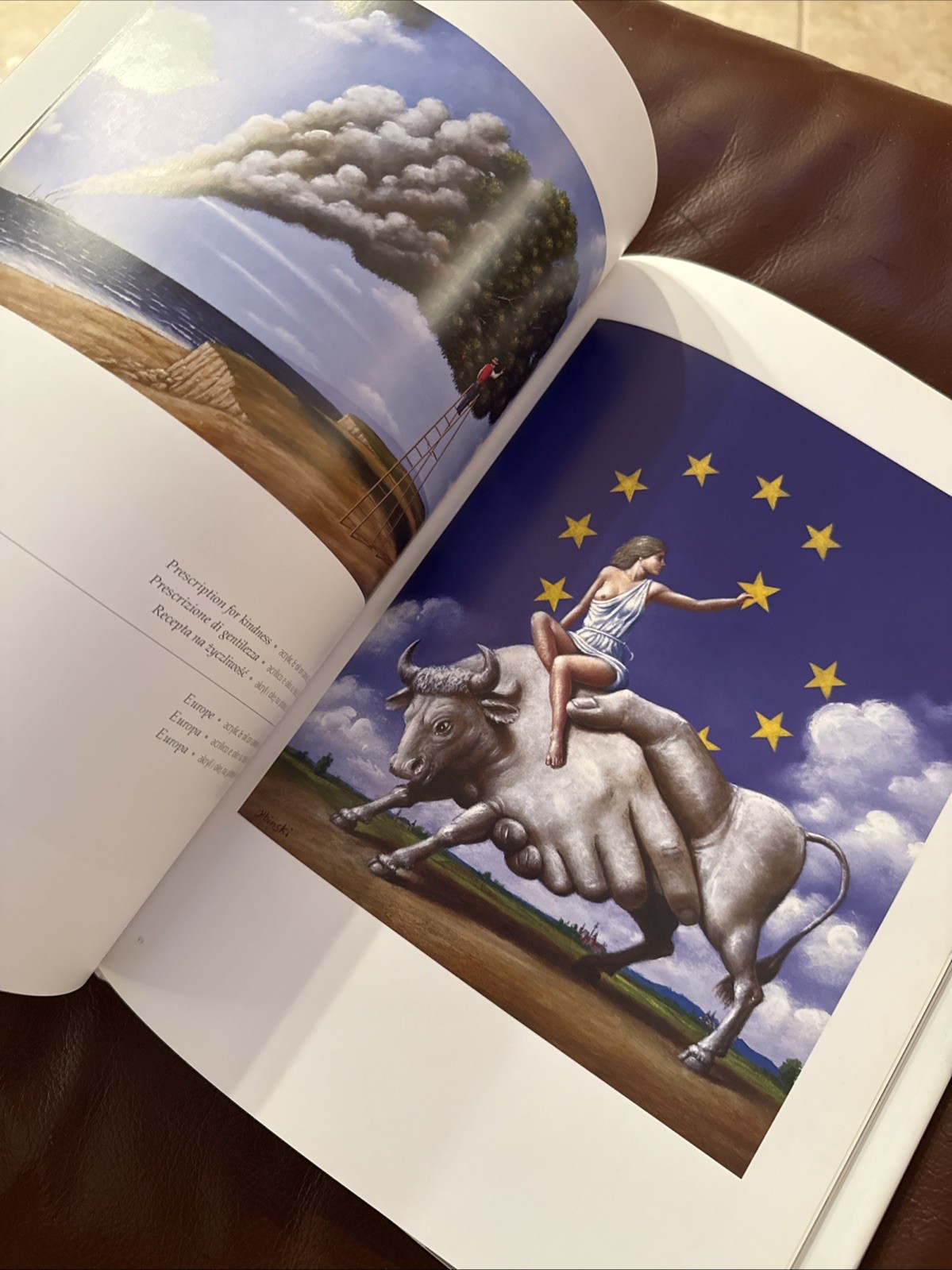Rafal Olbinski Paintings And Posters Palazzo Ducale Italy 2011 Art Book RARE