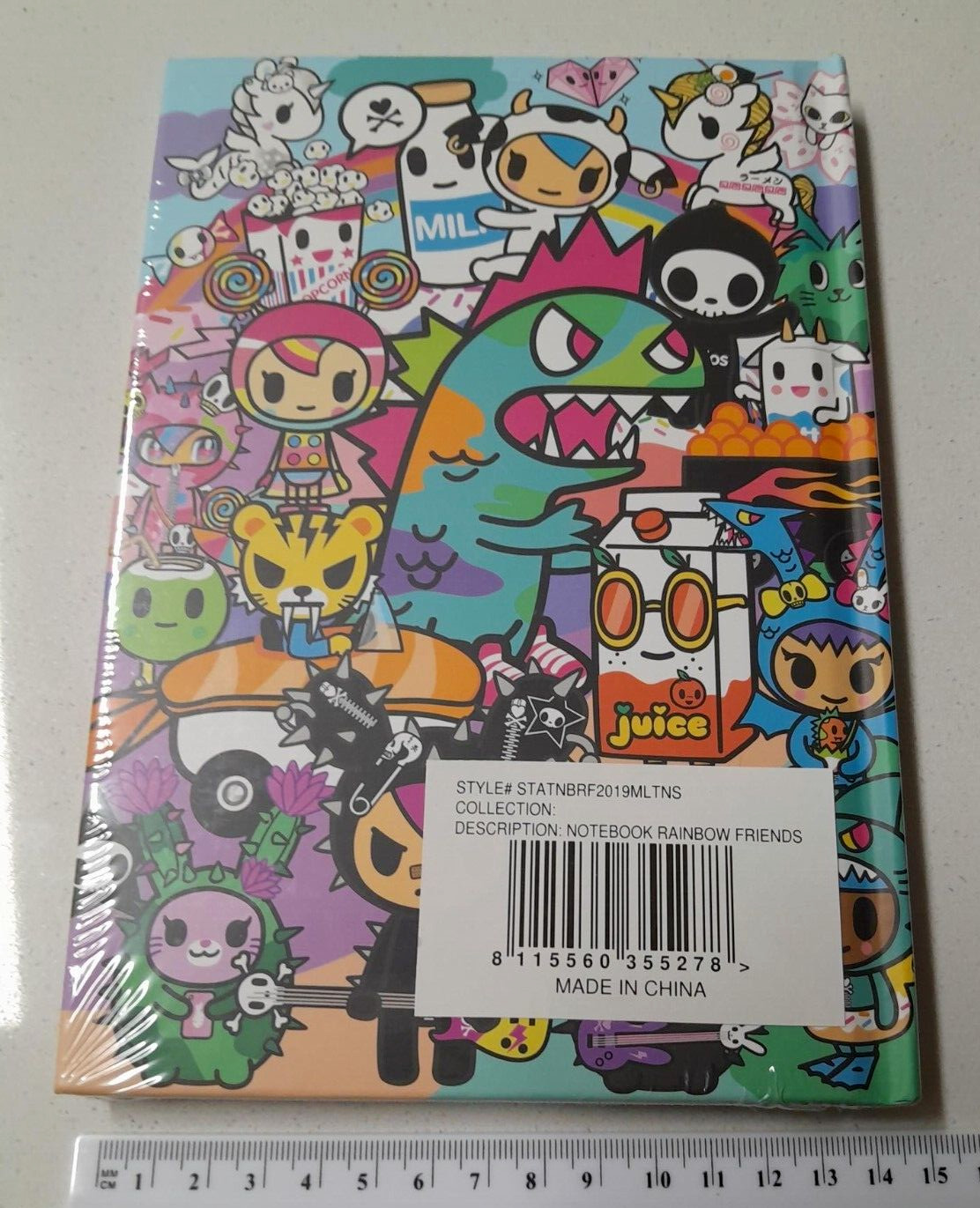 1 x NEW AND SEALED TOKIDOKI NOTEBOOK 15X20CM