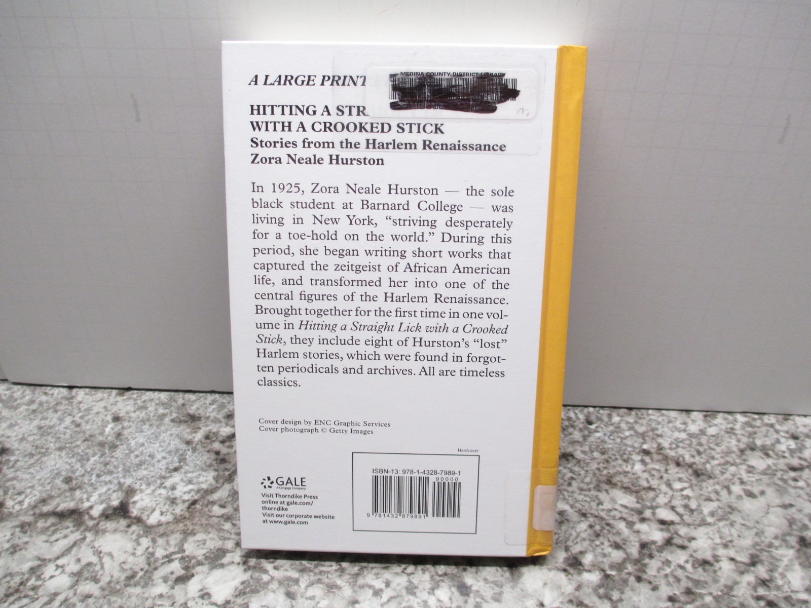 Hitting a Straight Lick with a Crooked Stick – Zora Neale Hurston – Large Print