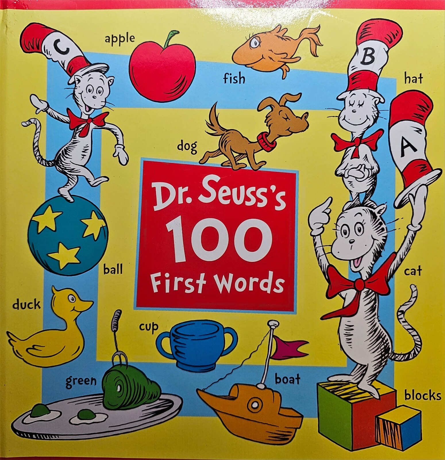 Dr. Seuss&rsquo;s 100 First Words by Seuss (2018, Children&rsquo;s Board Books)