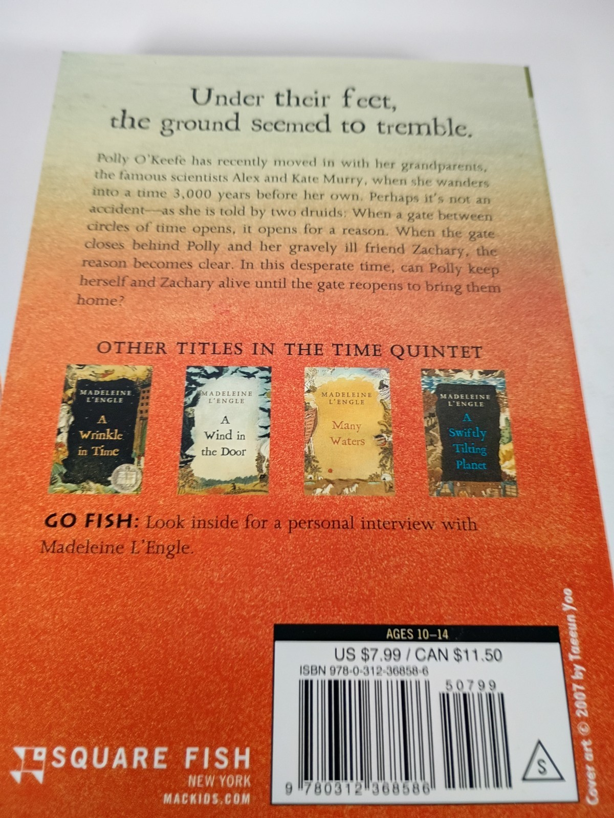 The Wrinkle in Time Quintet Madeleine L&rsquo;Engle 2012 Box Set Square Fish