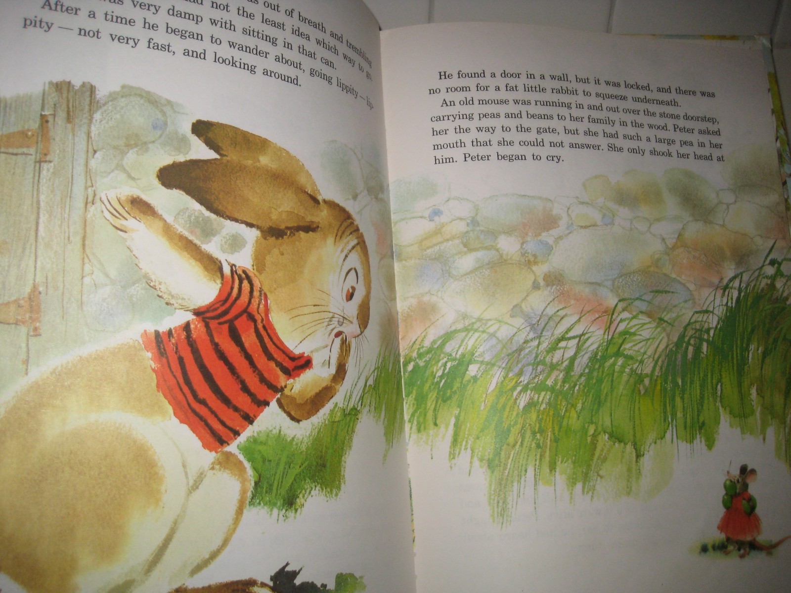 The Tale of Peter Rabbit A Big Golden Book by Beatrix Potter/ Rod Ruth/ 1974