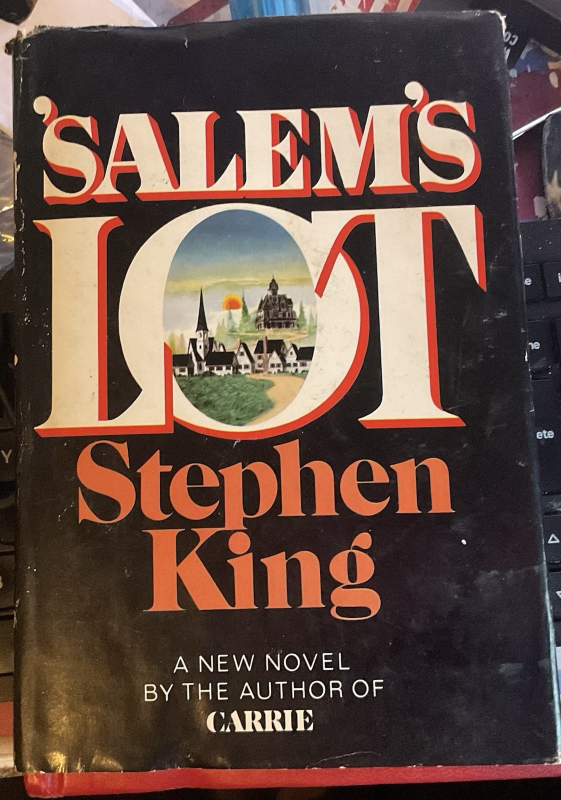 Stephen King Salem&rsquo;s Lot Hardcover Horror Book Club Edition w/ Dust Jacket