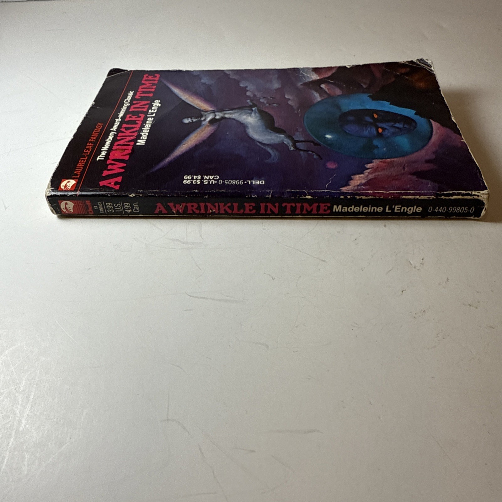 A Wrinkle In Time Madeleine L&rsquo;Engle 1976 Paperback Stranger Things Henry Creel