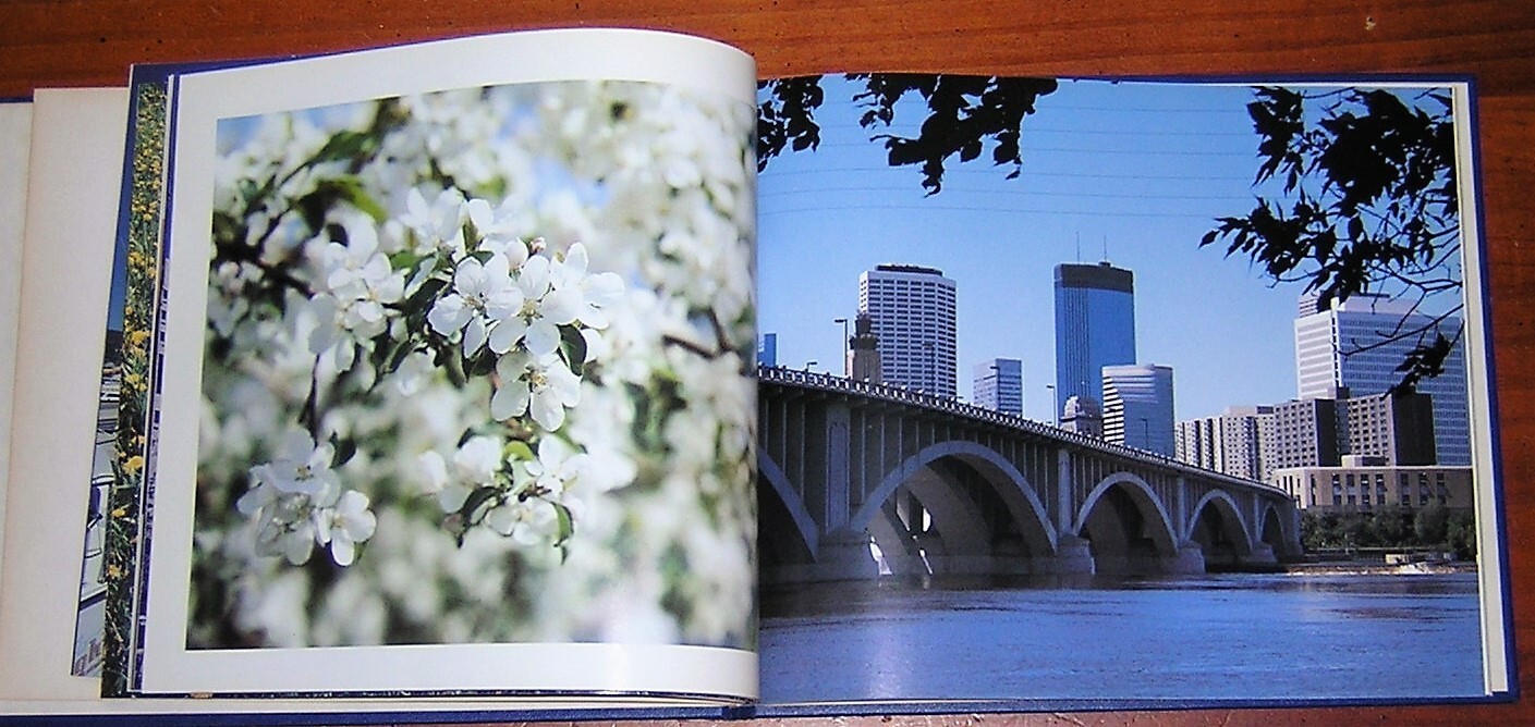 Minnesota Photographs by Hans & Pat Petruska 1985 Hardcover with Color Photos