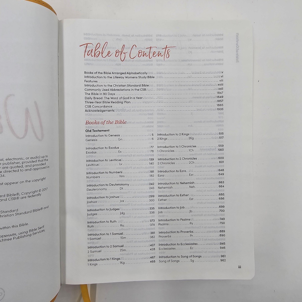 LIKE NEW | CSB Lifeway Women&rsquo;s Bible | Marigold LeatherTouch | Devotional Study