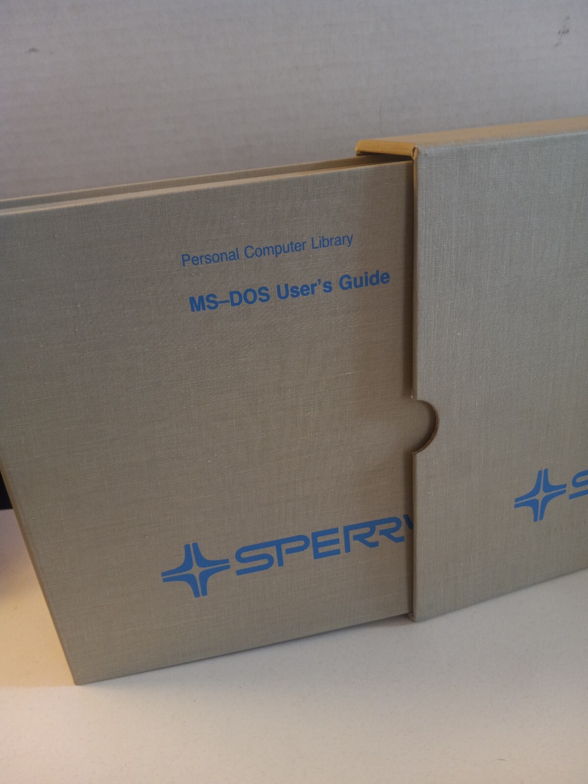 MS-DOS User&rsquo;s Guide Sperry 1985 Rev. 2 Personal Computer System