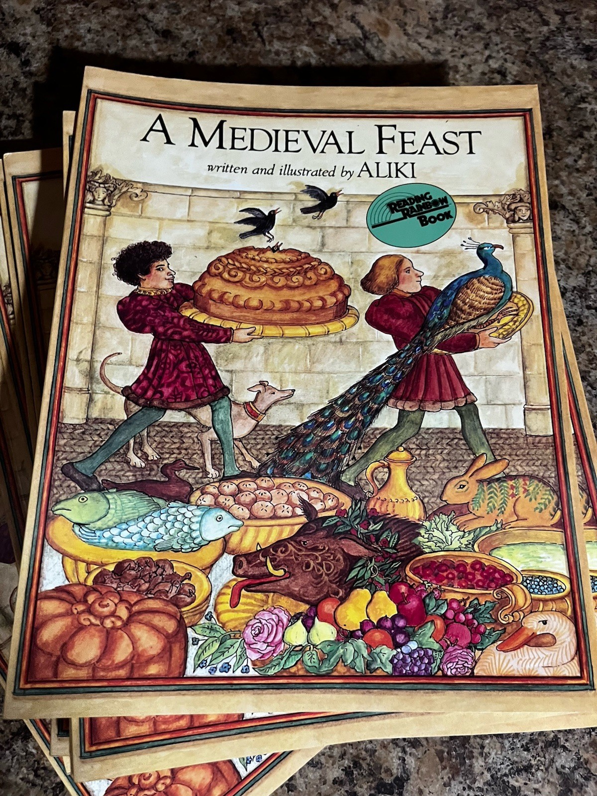 15 Book Lot A Medieval Feast Aliki Reading Rainbow Vintage Paperback Classroom
