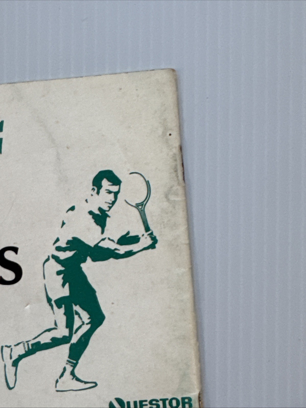 1970 Spalding Rules of Lawn Tennis Cases and Decisions Booklet 4.5&Prime; x 6.5&Prime; USLTA