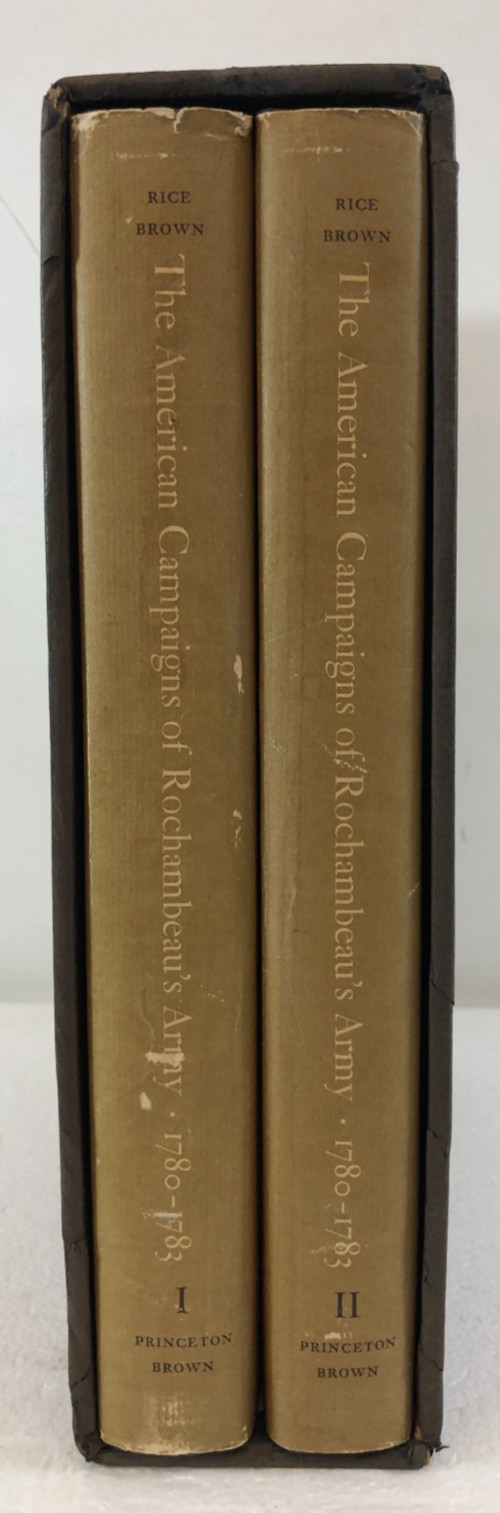 The American Campaigns of Rochambeau&rsquo;s Army 1780-1783, Set of 2, 1972 E-105
