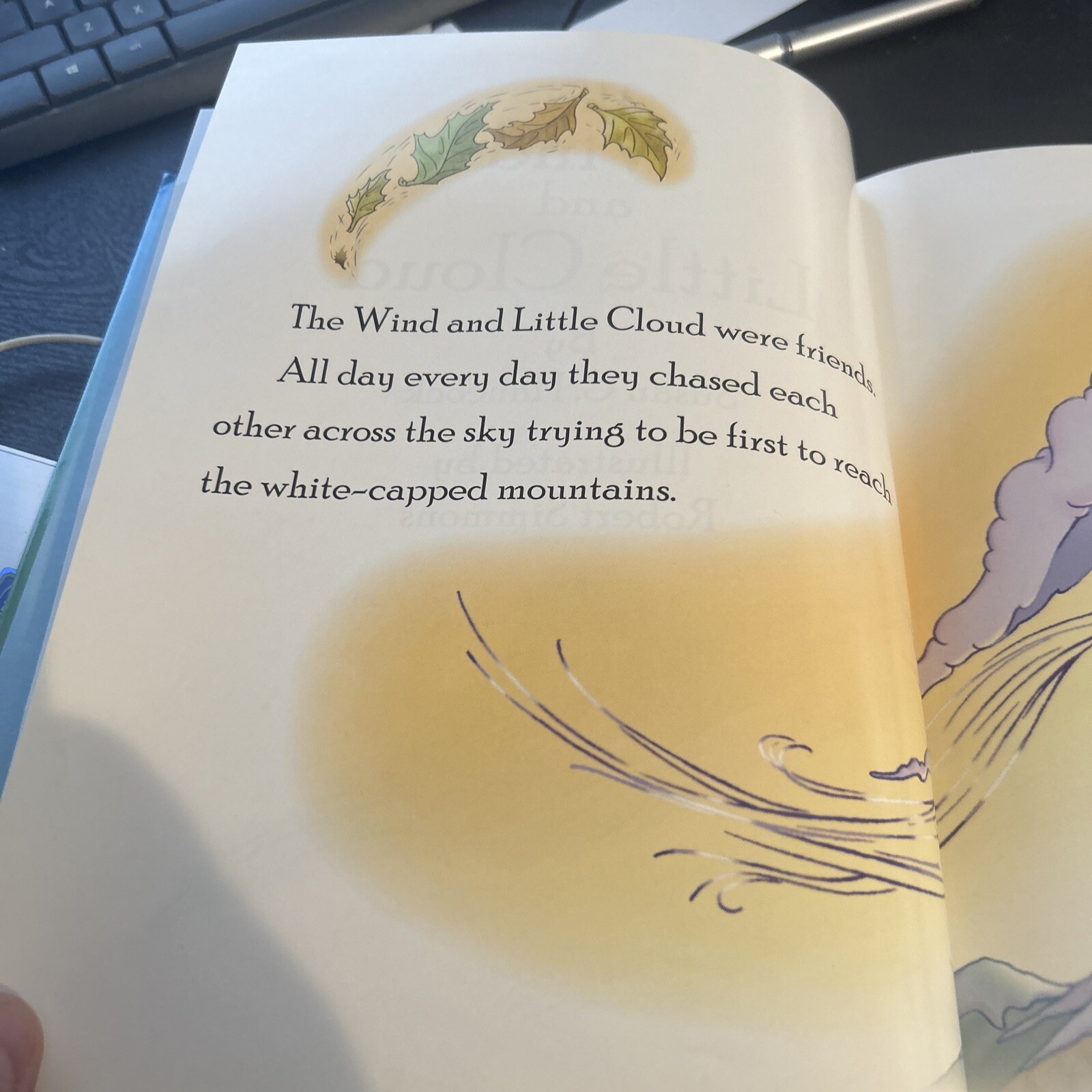 The Wind and Little Cloud by Hancock, Susan G. HC Edition 2006