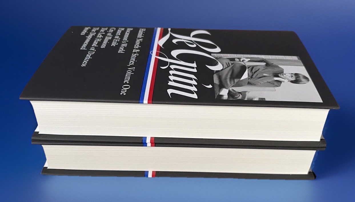 Ursula K Le Guin The Hainish Novels and Stories Library of America Vol 1 & 2 Box