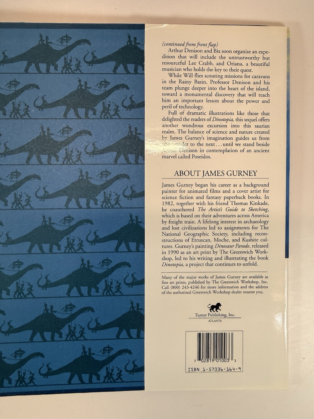 Dinotopia The World Beneath 1995 1st Edition James Gurney HC DJ MINT