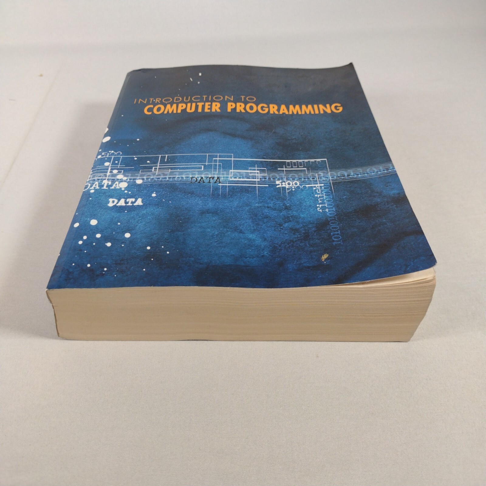 Introduction to Computer Programming Textbook with CD rom ISBN 0536178305