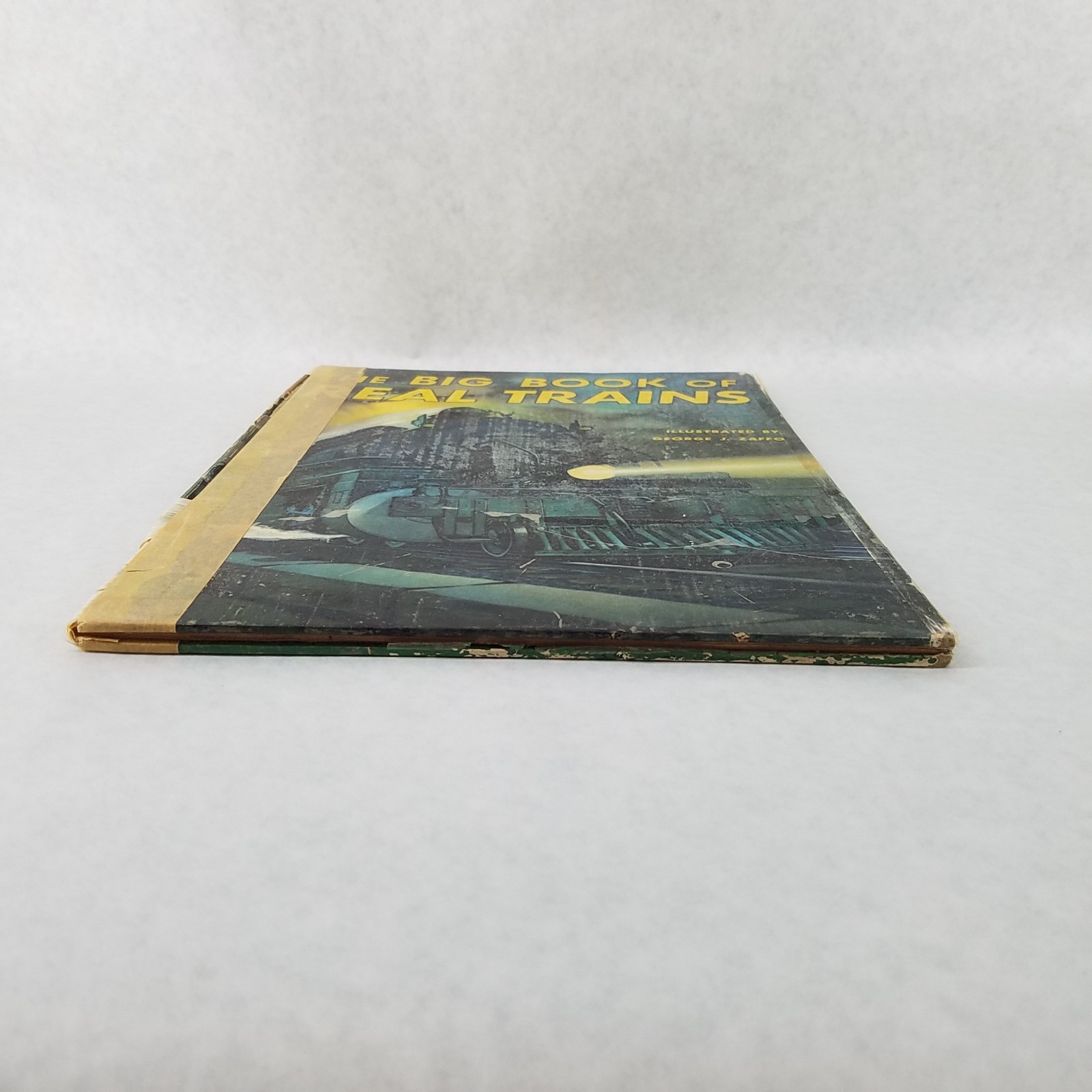 Big Book of Real Trains – 1949 Hardcover by George Zaffo