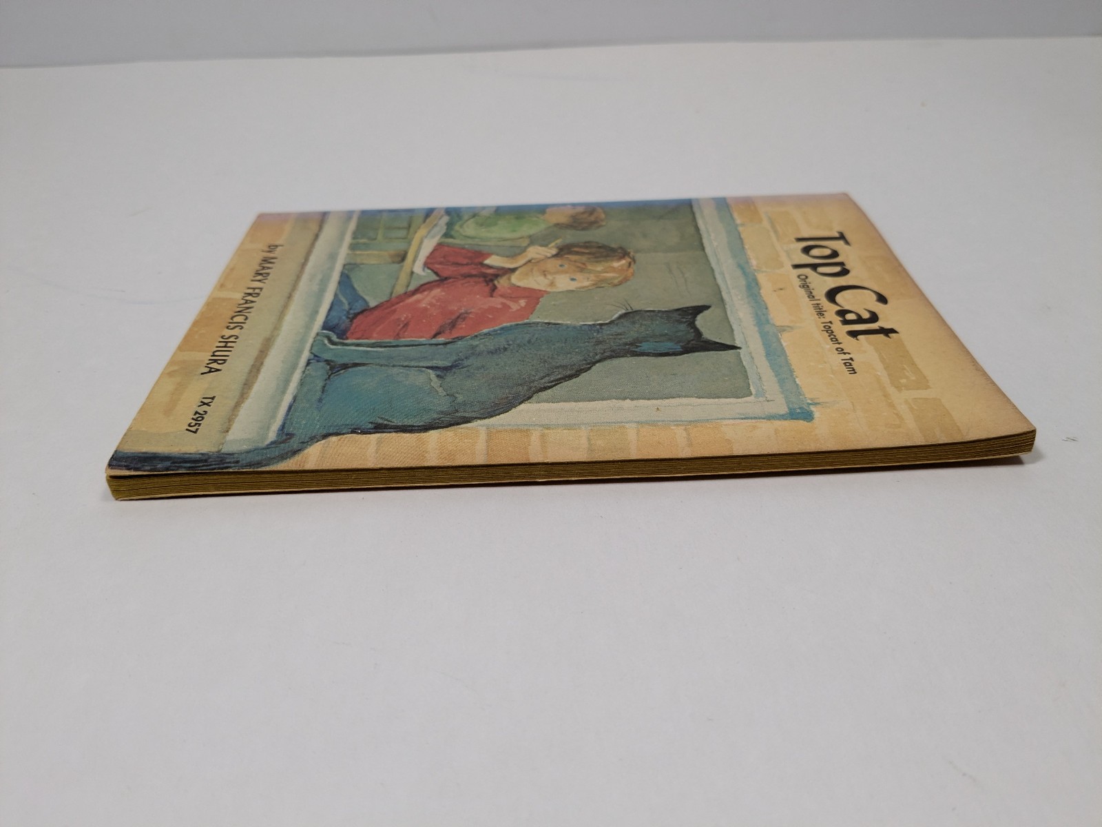 Top Cat by Mary Francis Shura Vintage Paperback Book Children&rsquo;s Illustrated