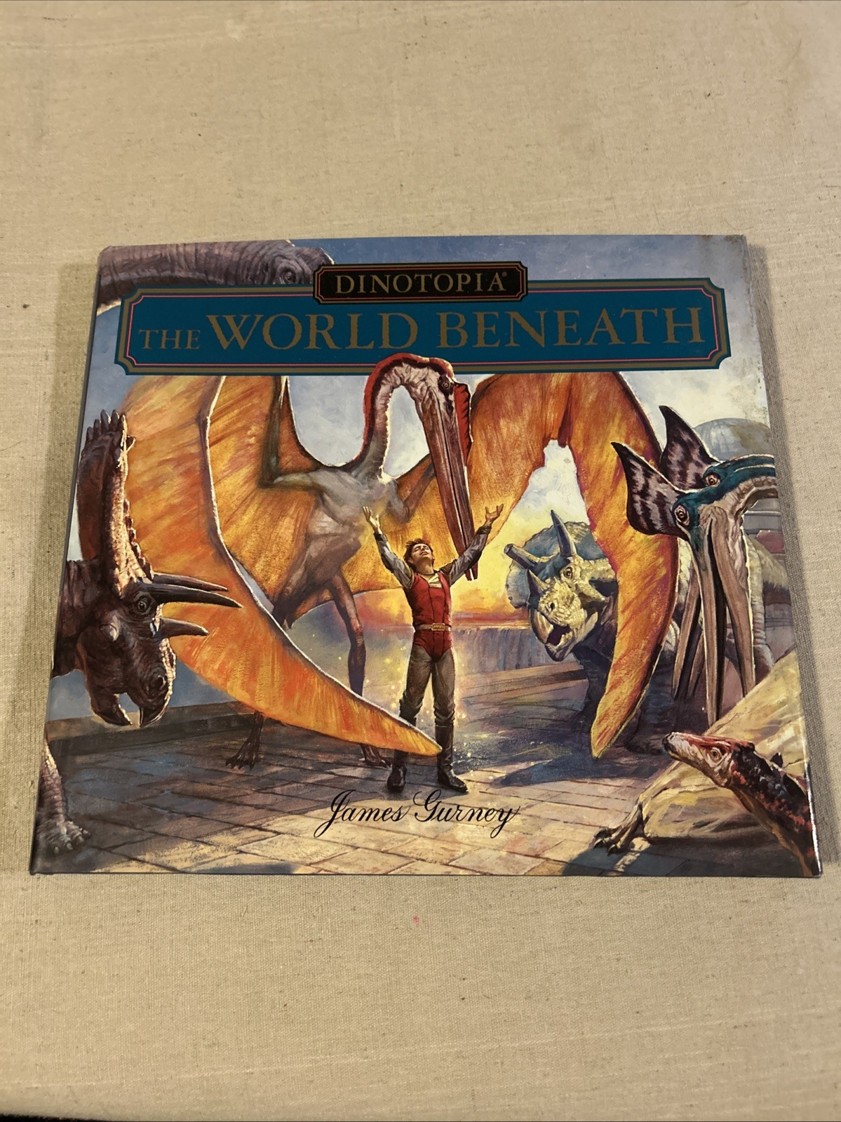 Dinotopia : The World Beneath by James Gurney (1995, Hardcover) 1st Printing