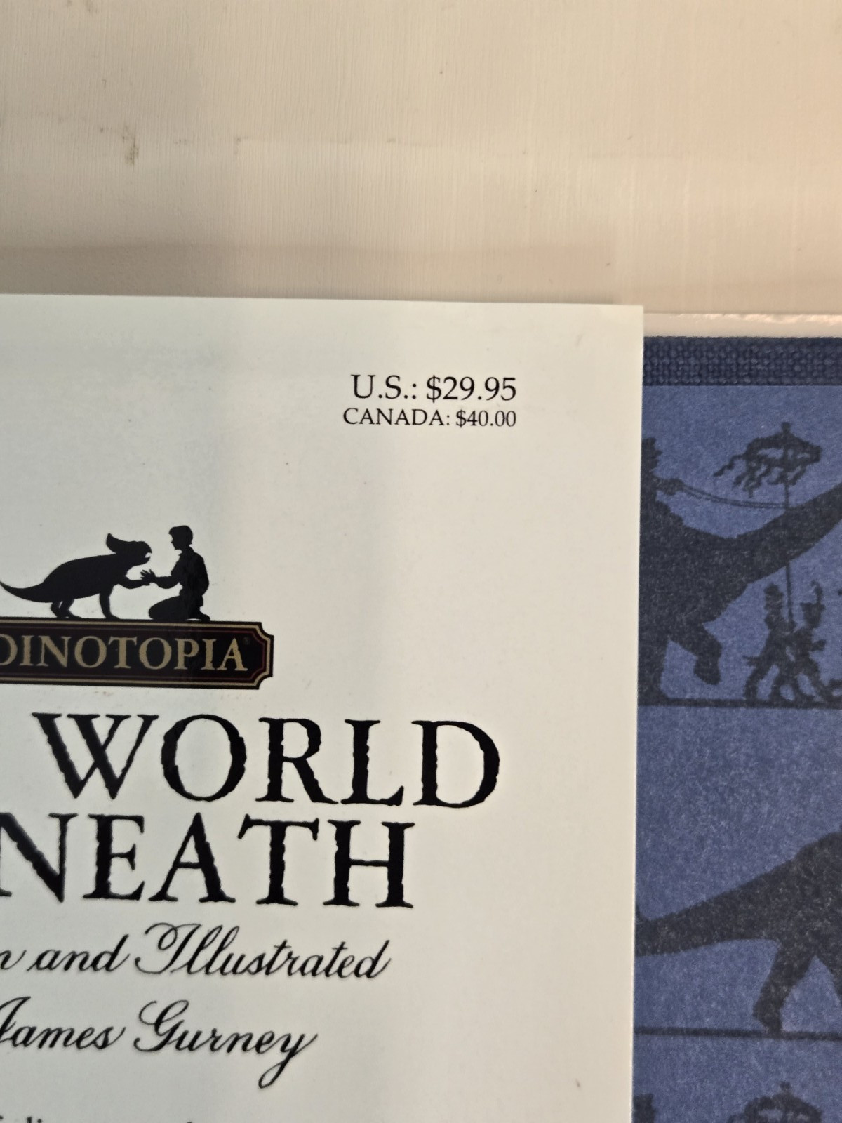 Dinotopia: The World Beneath 1st Edition/Printing Hardcover James Gurney 1995