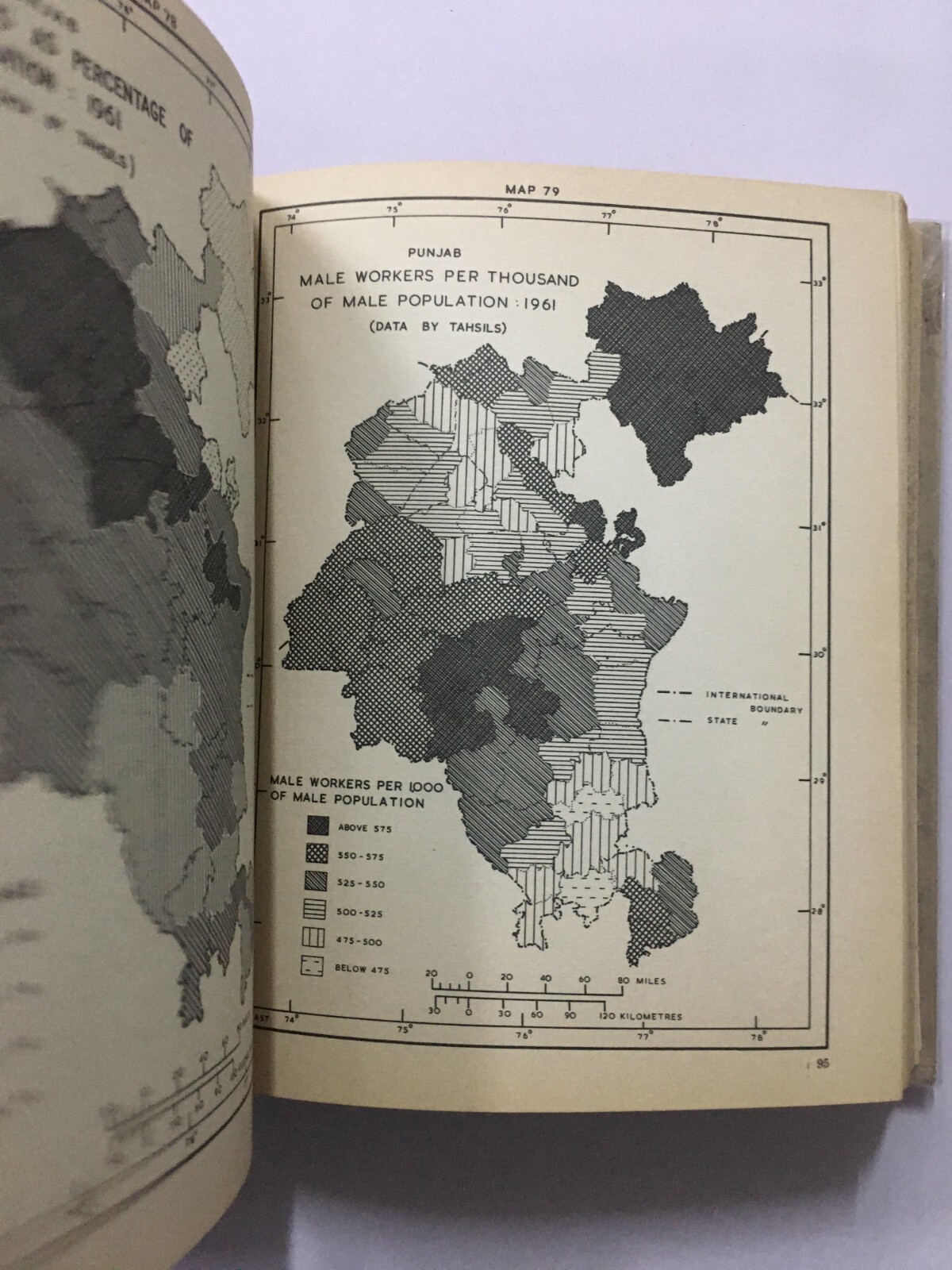 Anand, R.L : Punjab Census Atlas 1961. 275 Maps. Chandigarh, 1966. 356 pages