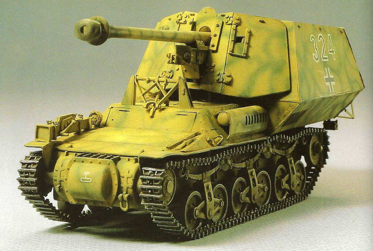GERMAN SELF PROPELLED GUNS IN WWII Vintage Model Art 435 AFV Book BEAUTIFUL!