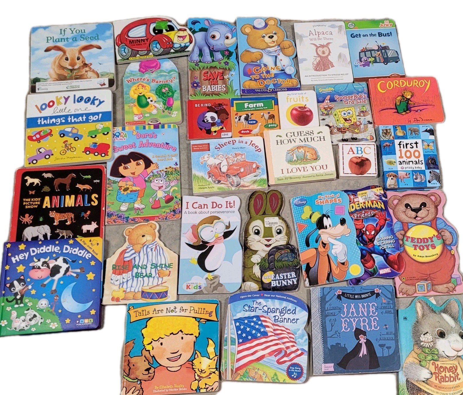 Huge Lot Of 80 Board Books for Children&rsquo;s/ Toddler Babies/Preschool/Daycare