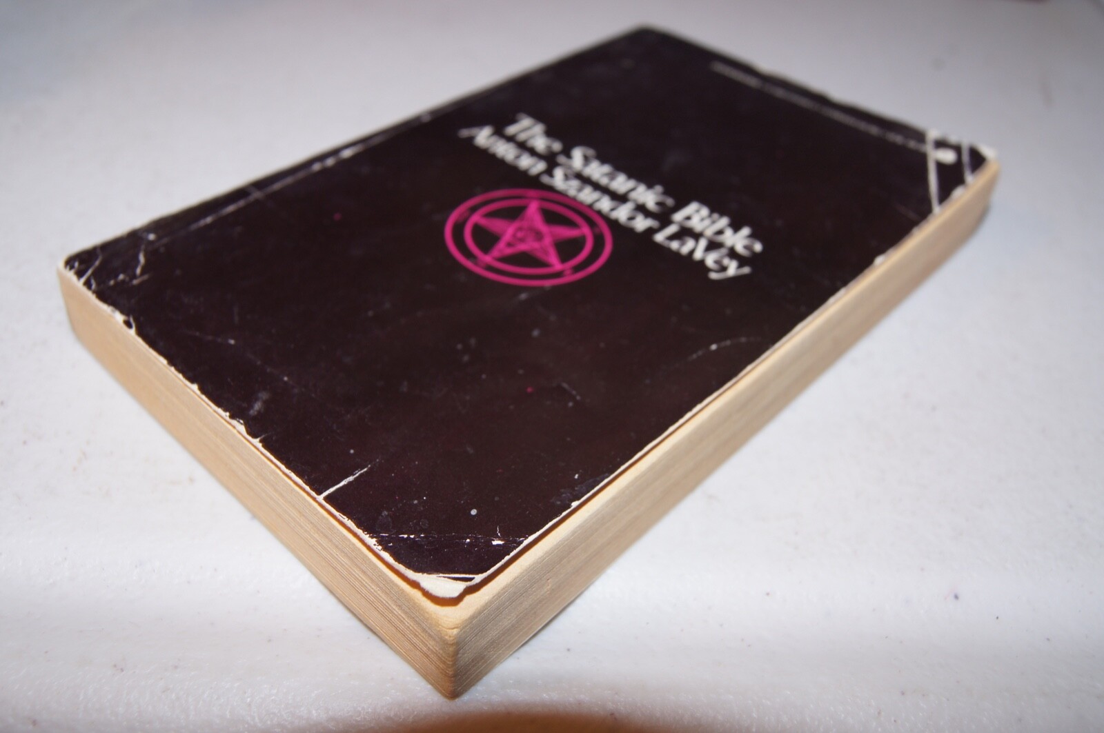 The Satanic Bible Anton LaVey 1st Edition 30th Printing Canada Satanism Vintage