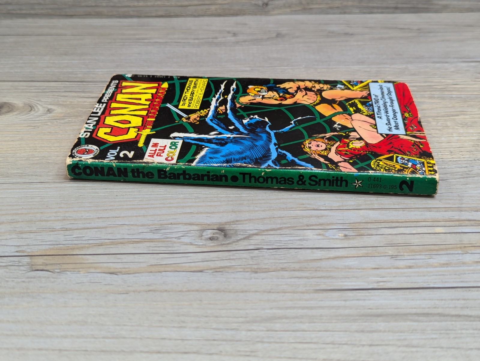 Conan the Barbarian Vol. 2 Graphic Novel Stan Lee Presents Marvel Comics 1978