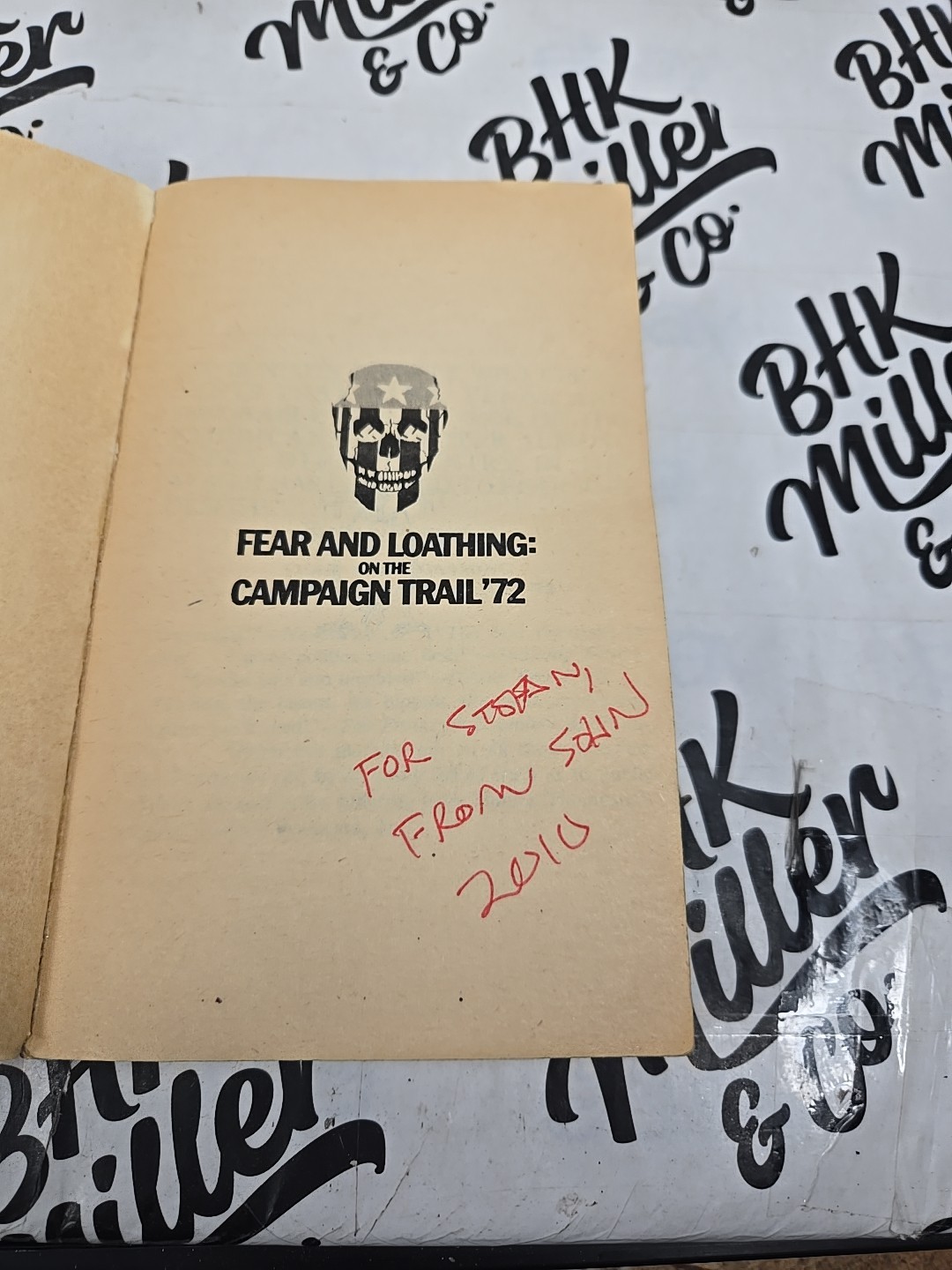 Fear and Loathing: On the Campaign Trail &rsquo;72 – Hunter S. Thompson pb