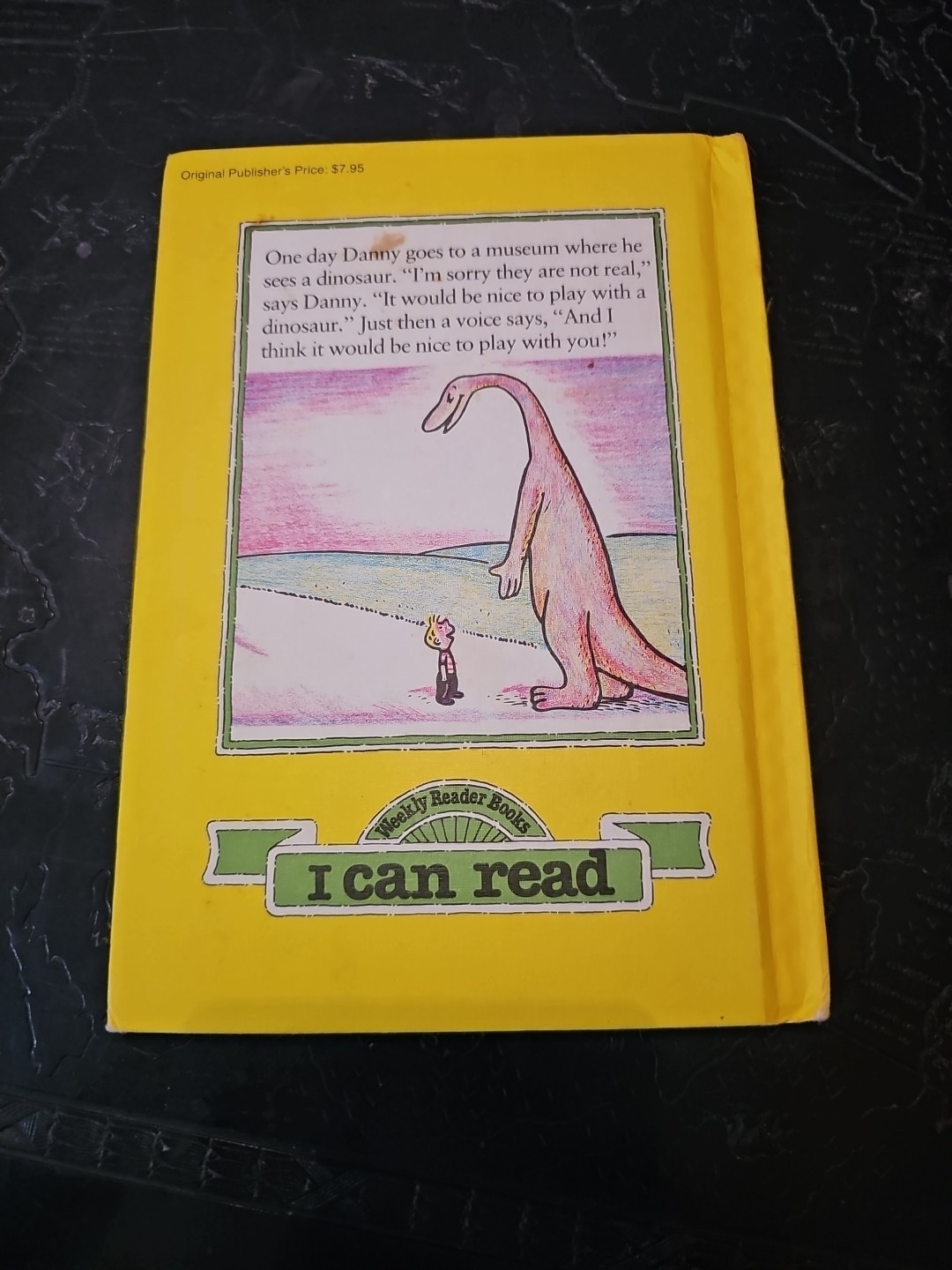 Danny and the Dinosaur Syd Hoff 1958 Harper & Row Weekly Reader&rsquo;s Hardcover