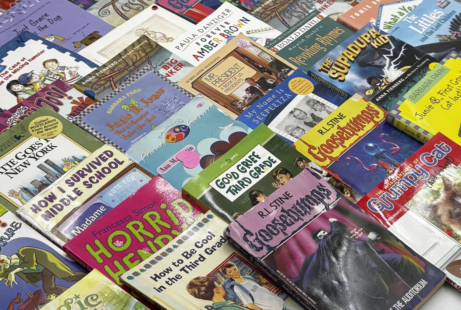 Bulk/Huge Lot of 50 of Children&rsquo;s Kids Chapter Books – Random – Free Shipping!