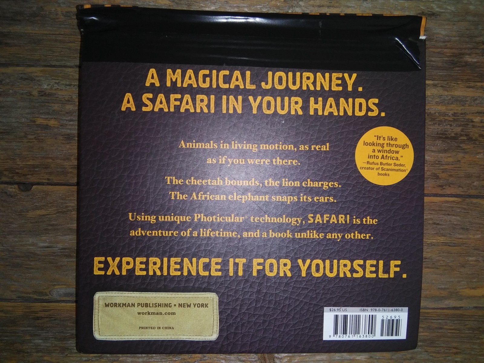 Safari: A Photicular Book – 3D Moving Pics of African Animals Educational Guide