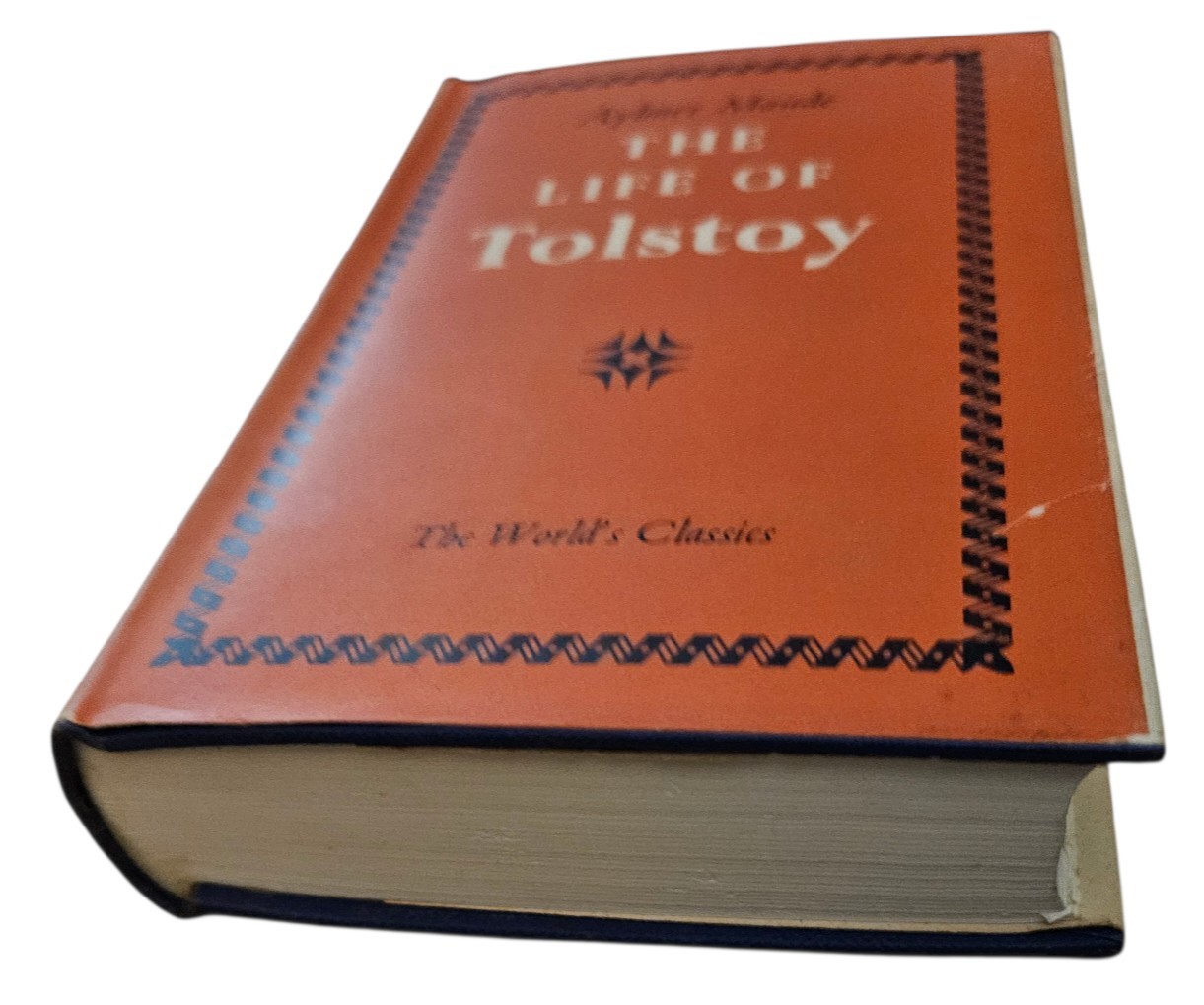 Vintage The Life of Leo Tolstoy Aylmer Maude 383 World&rsquo;s Classics Oxford HC 1953