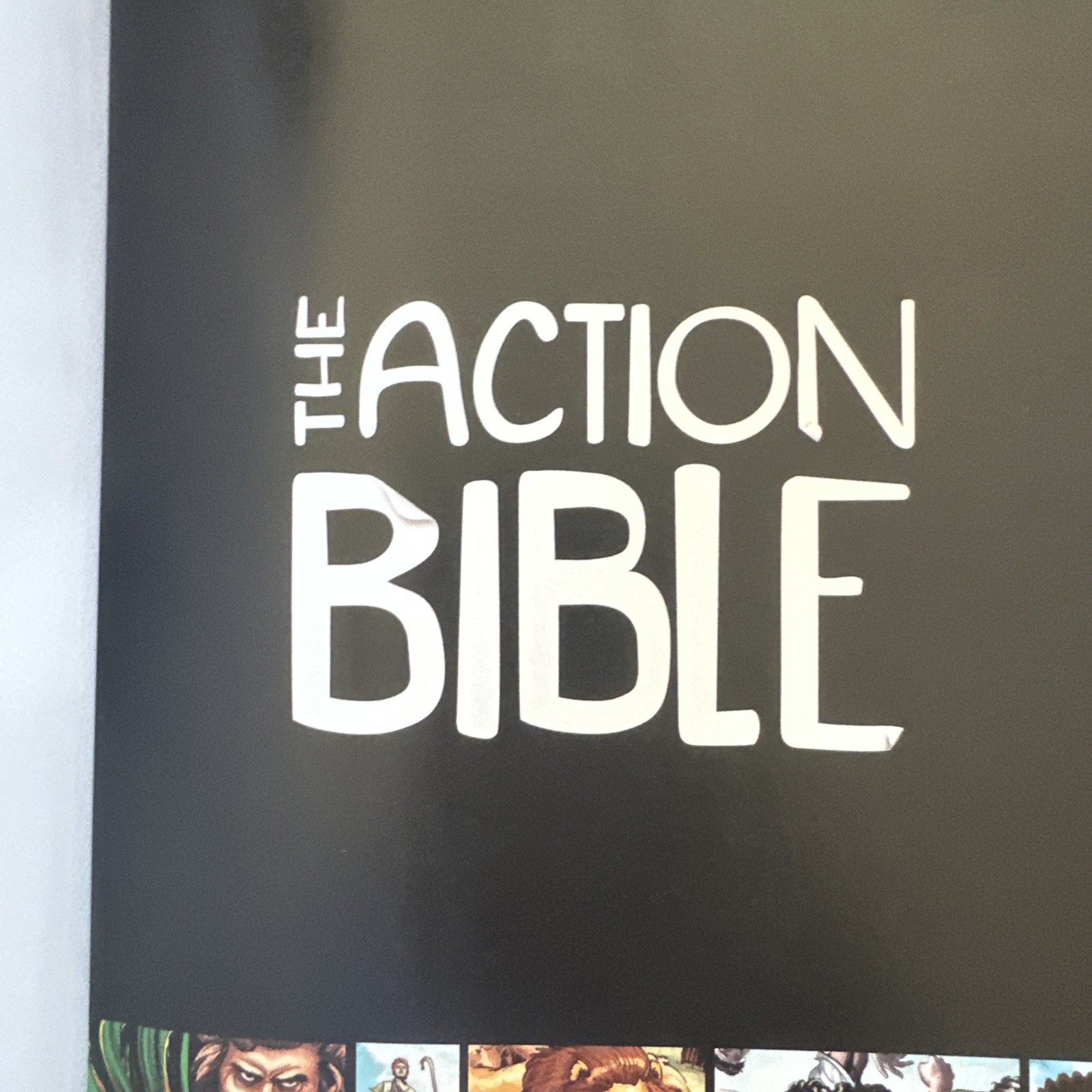 The Action Bible: GOD&rsquo;S Redemptive Story by Sergio Cariello (English) Hardcover
