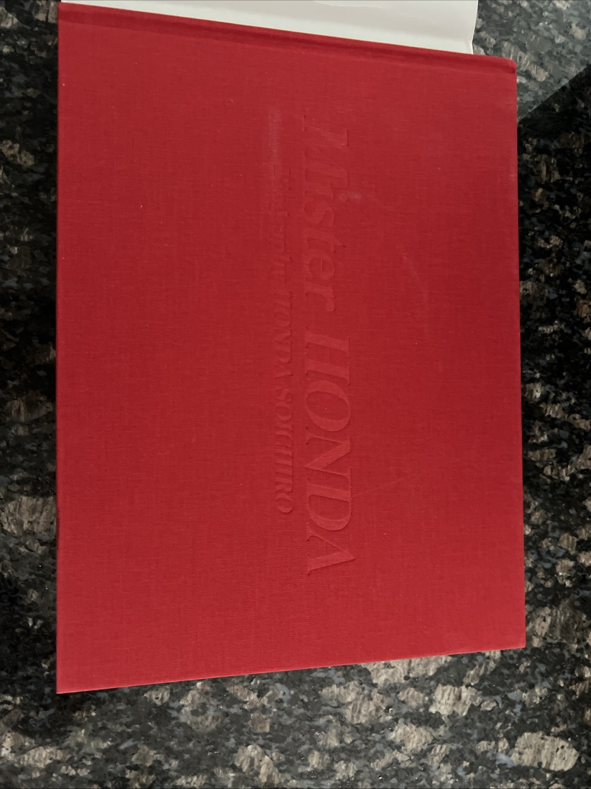 Mister Honda : Biography of Honda Soichiro, 1998 English Edition HB/DJ + Case