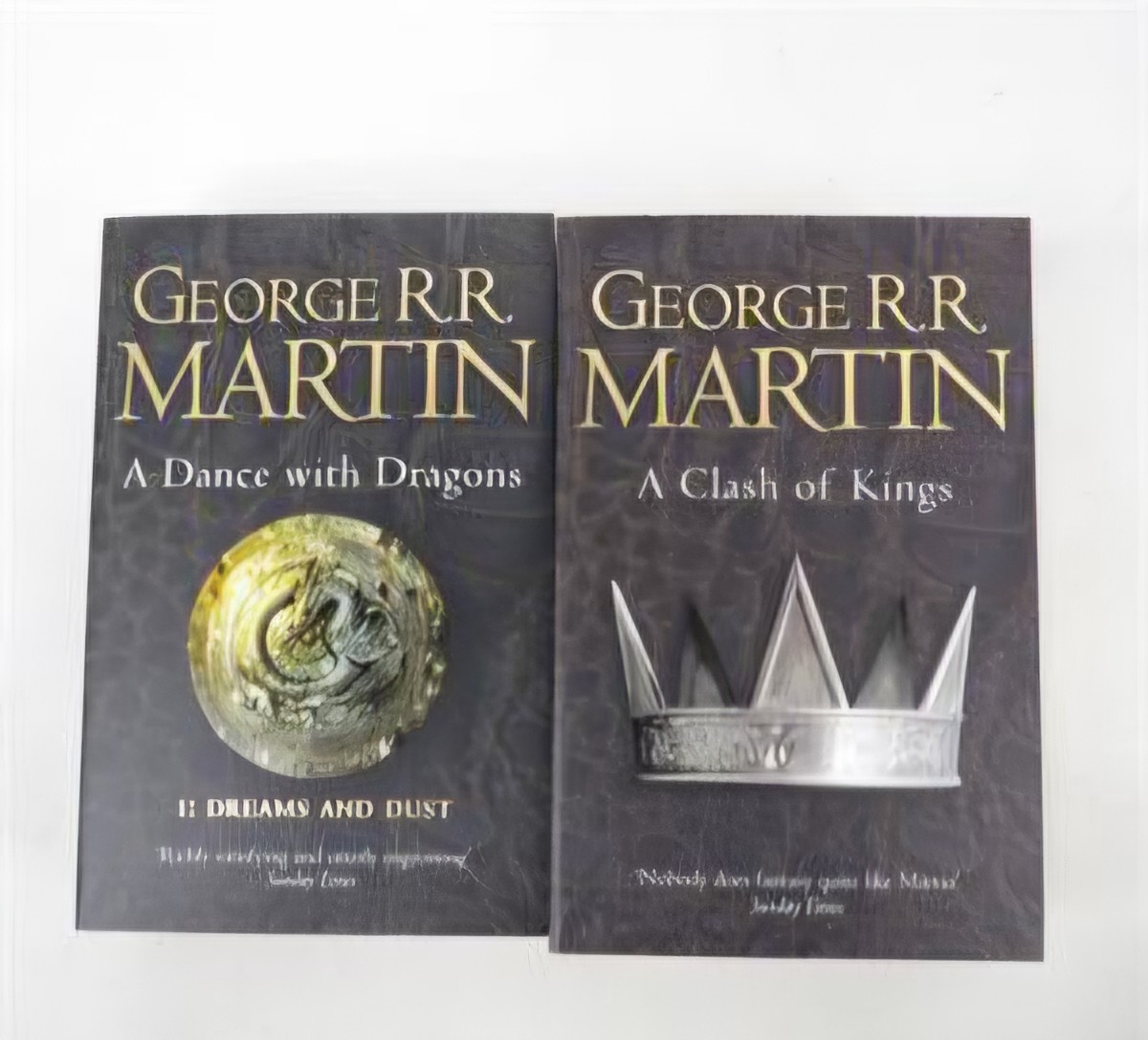 George R.R. Martin A Song of Ice and Fire 7 Book Box Set Never Read Like New