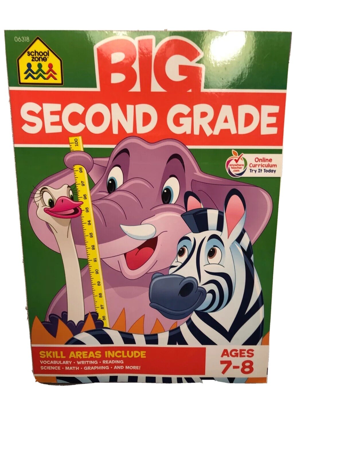 Big Second Grade Big Workbooks by School Zone Publishing Company Staff (1997,…