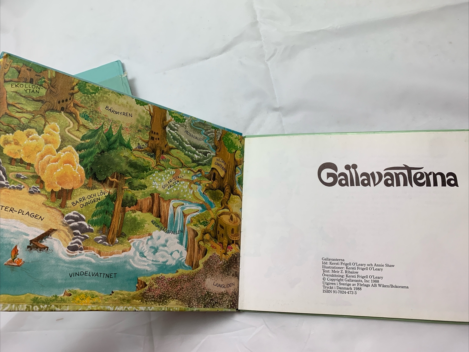 Gallavanternas Tradbok Barbok Av Kersti Frigell Swedish Lot Of 3 Children&rsquo;s Book